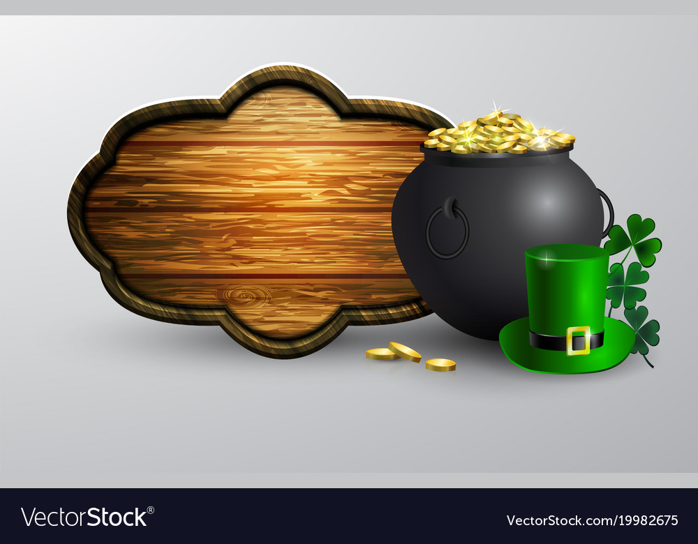 St patrick s day symbol board