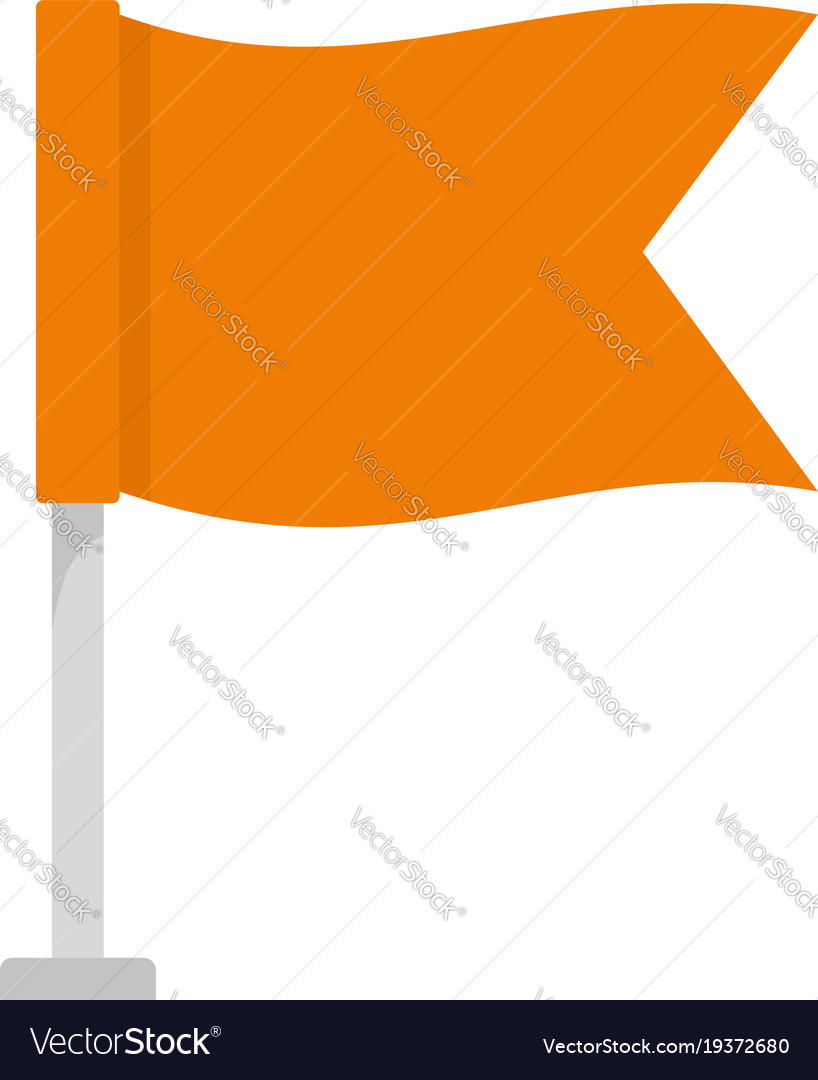 Download Flag icon flat style Royalty Free Vector Image