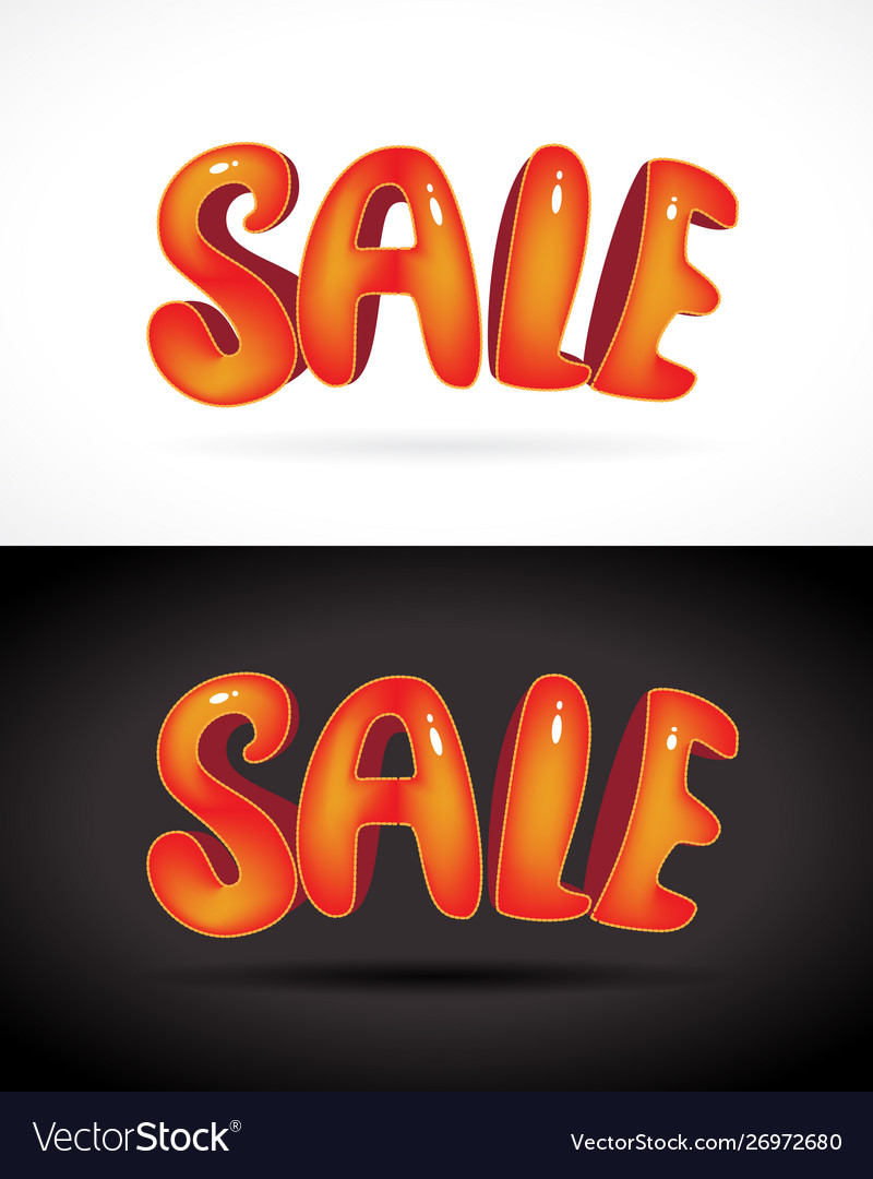 Sale orange posters