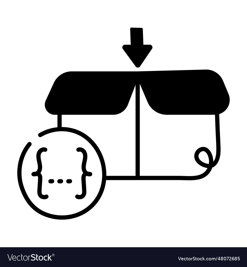 Programming box Royalty Free Vector Image - VectorStock