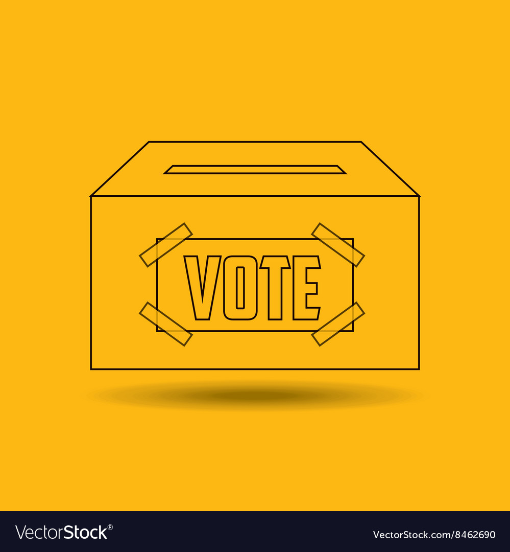 Election day design Royalty Free Vector Image - VectorStock