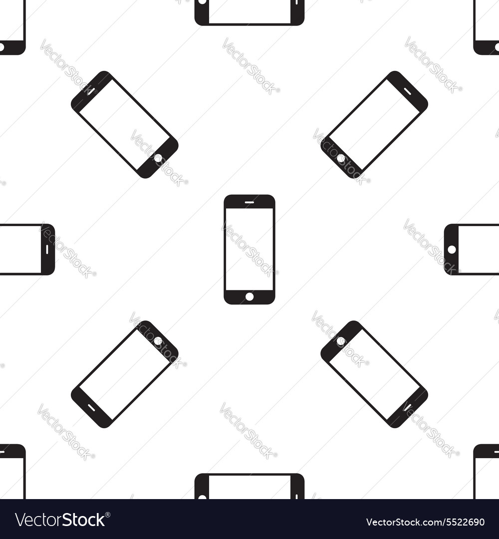 Modern black touchscreen cellphone tablet