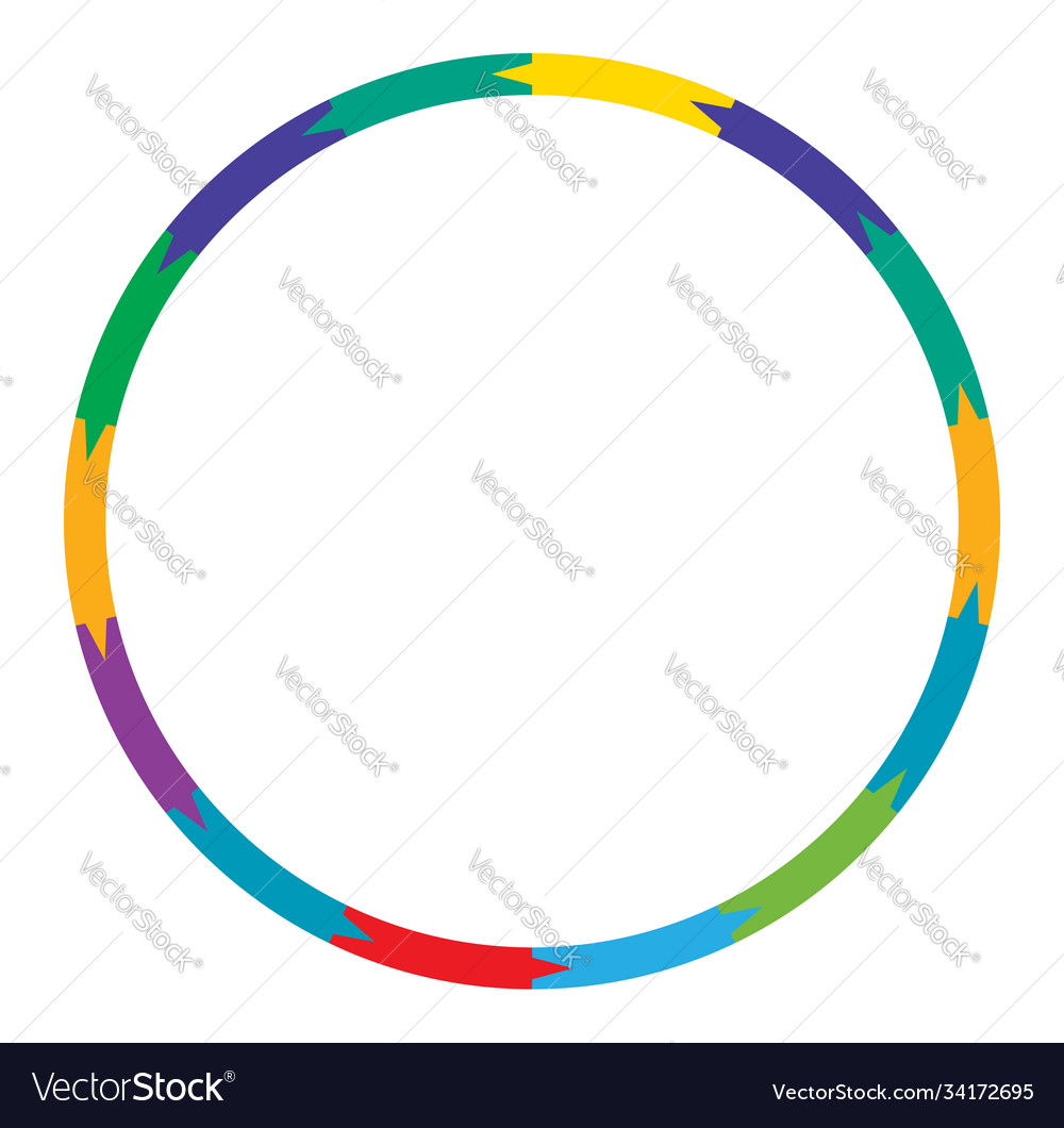 Segmented circles from 2 to 20 parts circular