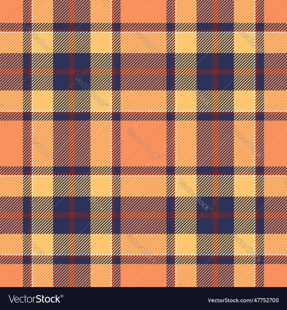 Plaid Seamless Pattern Check Fabric Texture Vector Image 8038