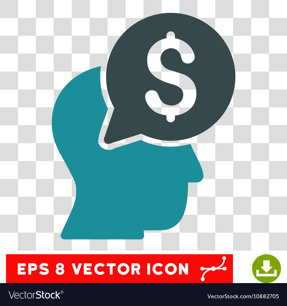 Businessman Think Icon Royalty Free Vector Image