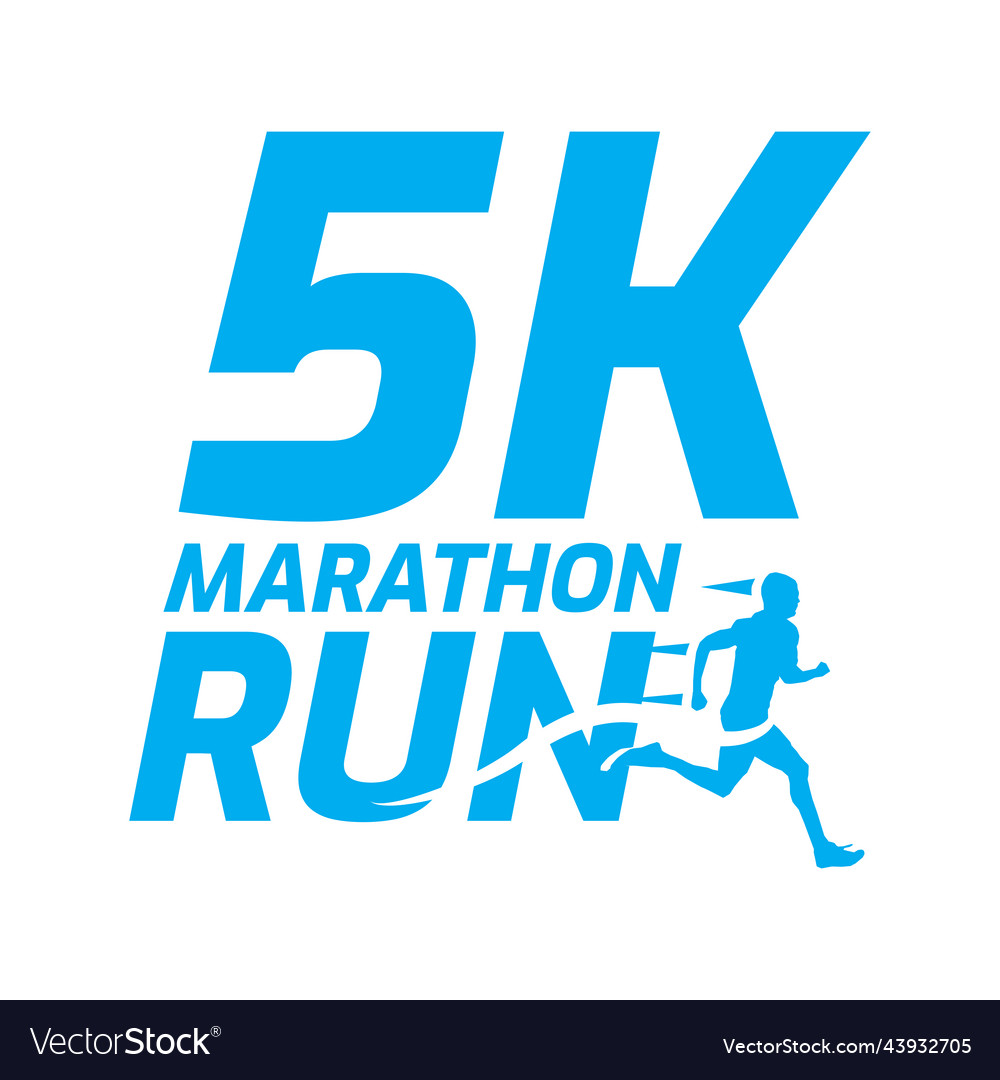 Marathon-14 Royalty Free Vector Image - VectorStock