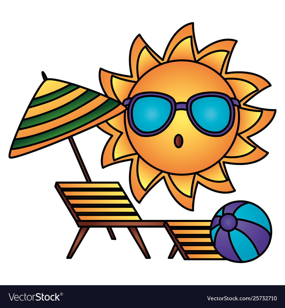 Its summer time Royalty Free Vector Image - VectorStock