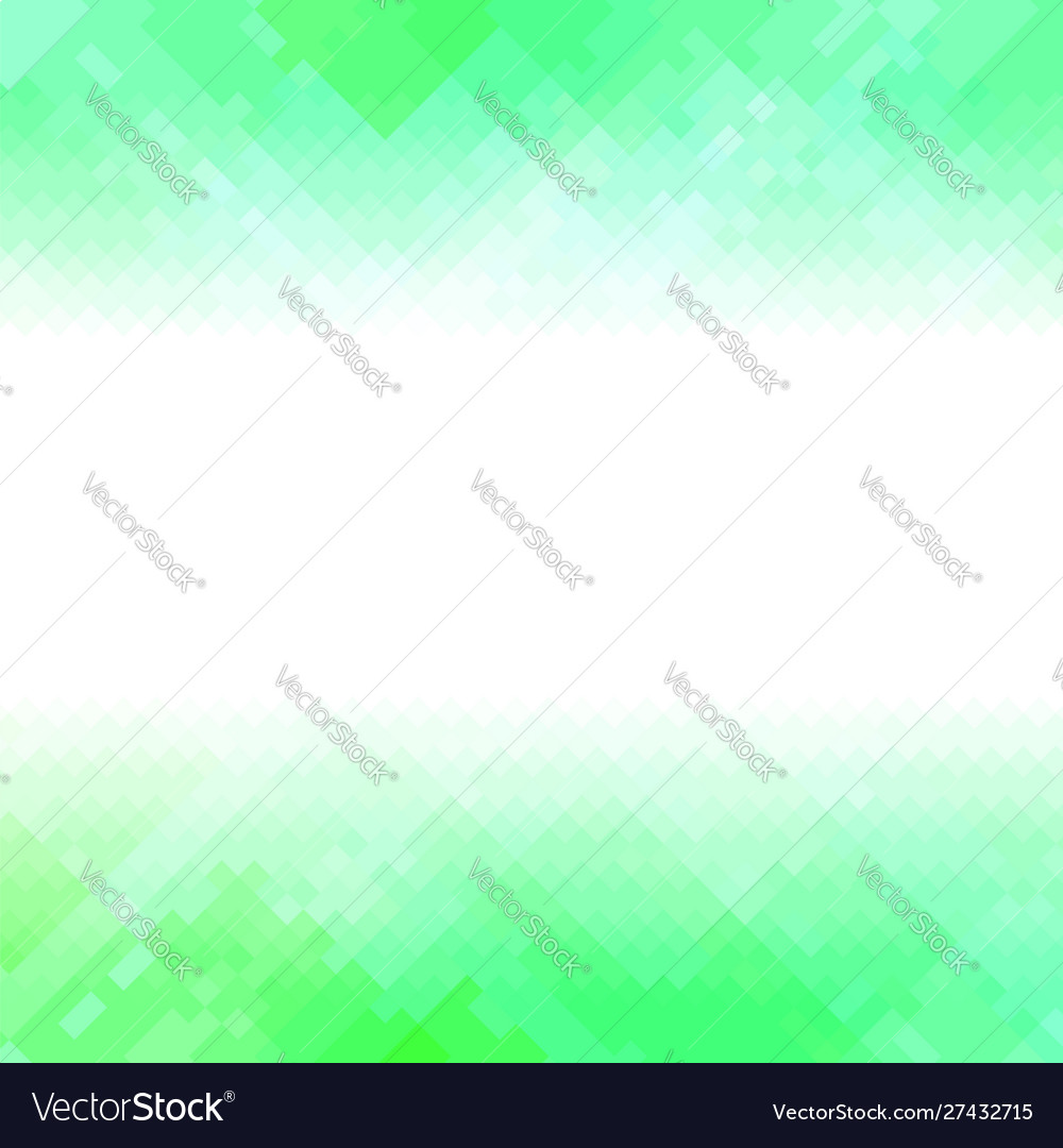 Green polygonal background rumpled square pattern