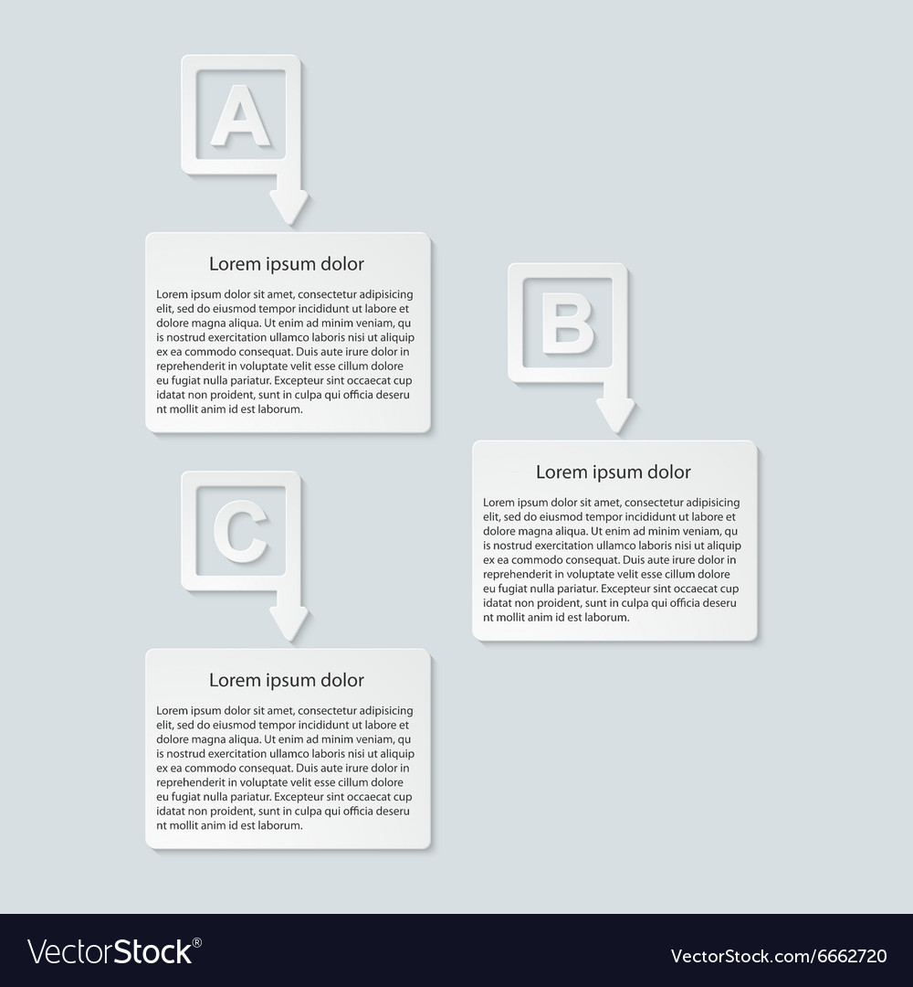 Abstract paper infographic