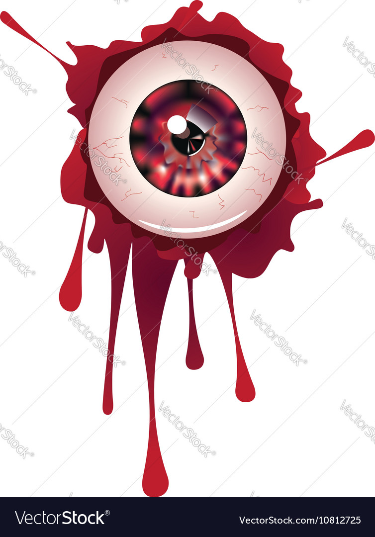 Halloween bloody eyeball10