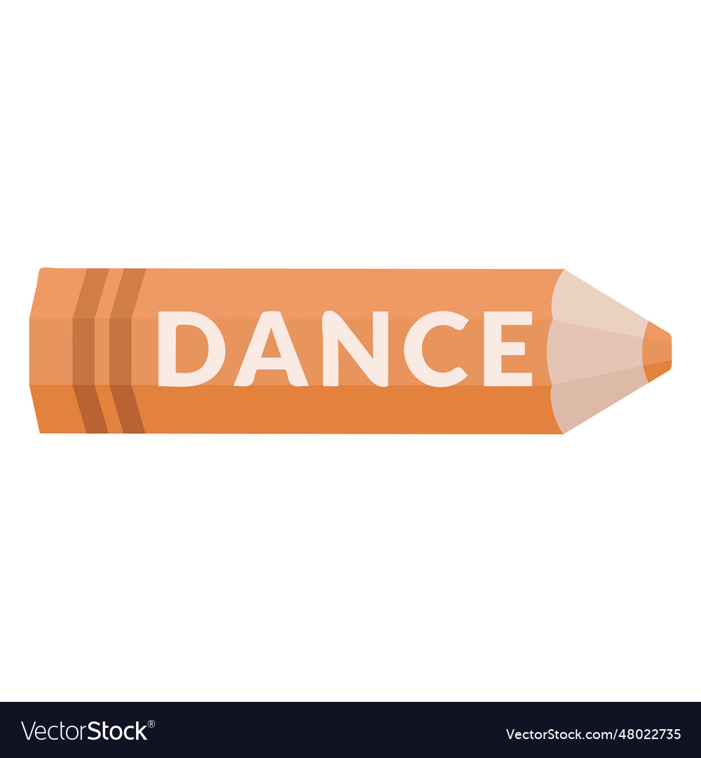 Color pencil school subject dance icon