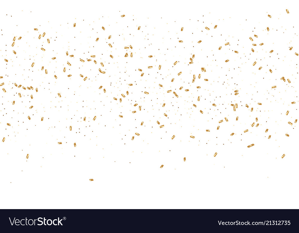 Gold Confetti Hintergrund