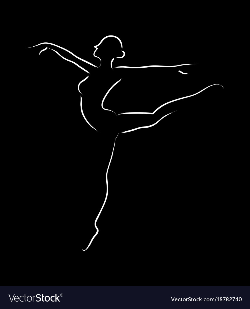 Ballerina Royalty Free Vector Image - VectorStock