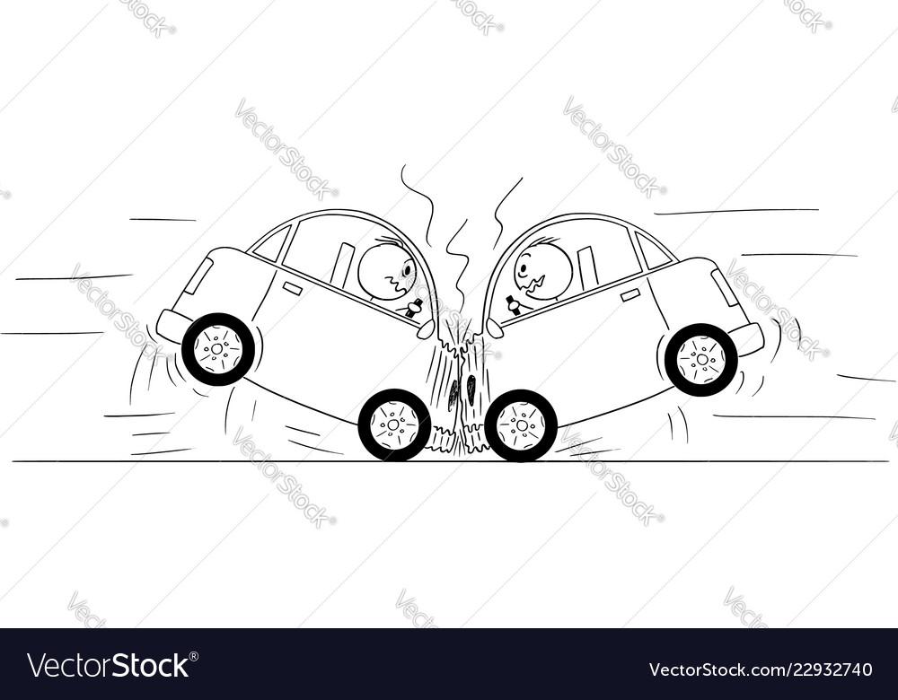 Cartoon Images Of Car Crashes