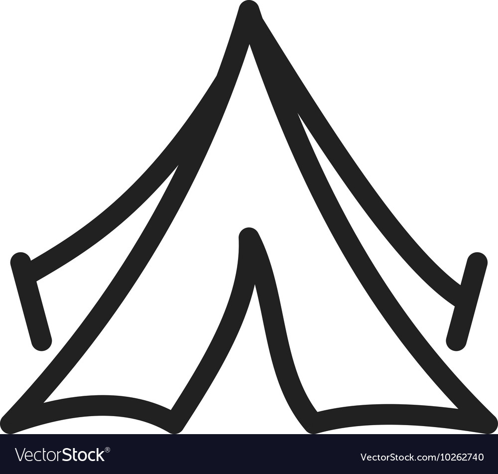 Tent Royalty Free Vector Image - VectorStock