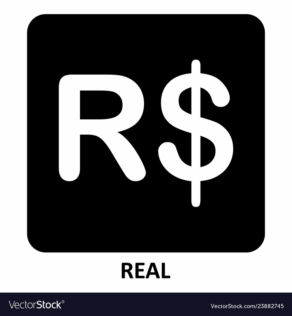 Brazilian real symbol