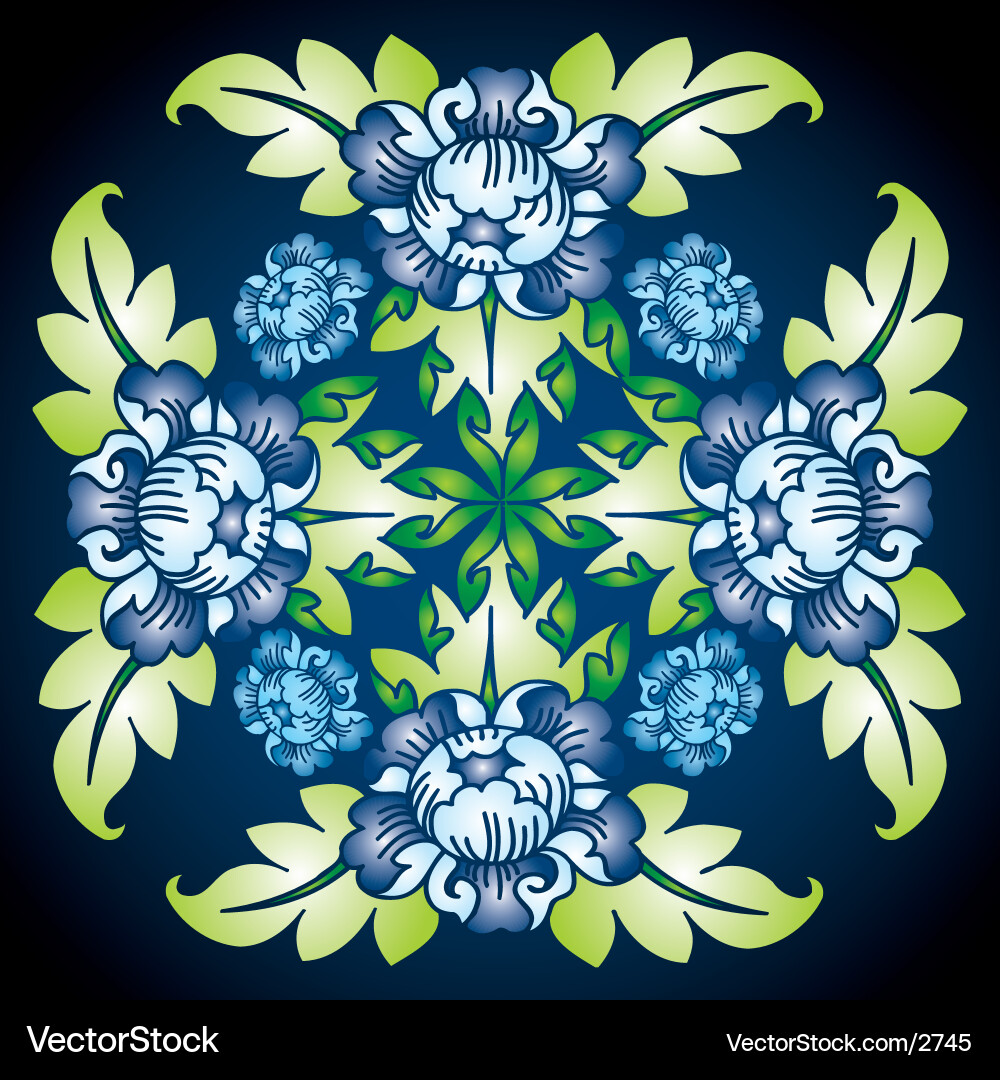 Floral background Royalty Free Vector Image - VectorStock