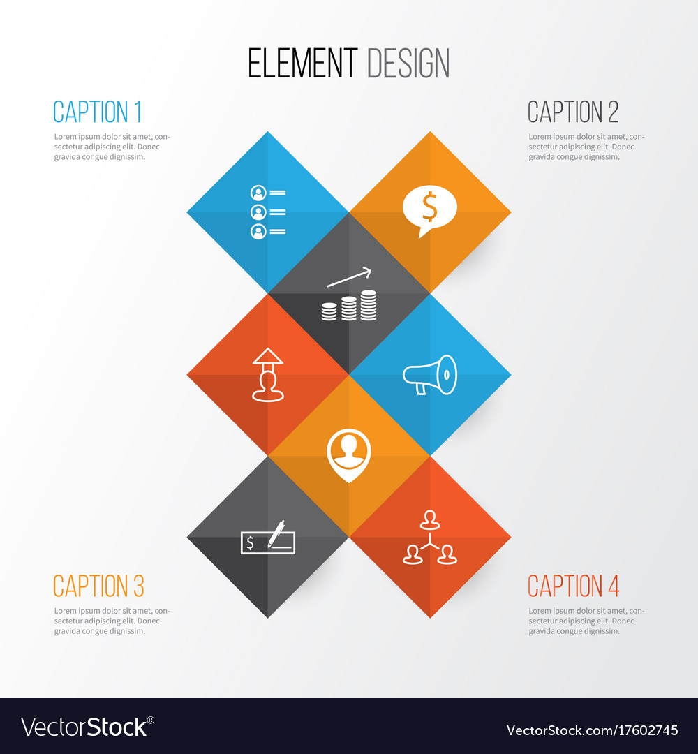Human Icons Set Collection Of Deal Bullhorn Vector Image Human Icons Set Collection Of Deal Bullhorn Vector Image