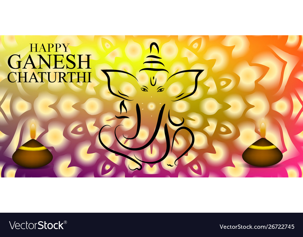 Elephant Ganesh Mandala Vector Images 78