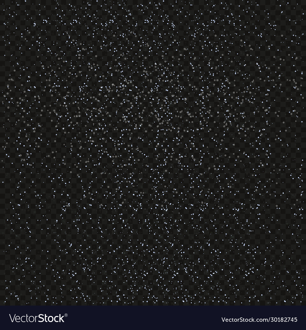 Winter landscape with falling snow Royalty Free Vector Image