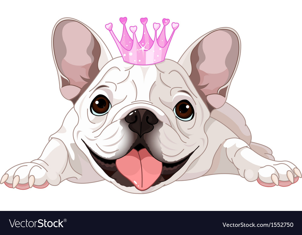 Royalty Bulldog Royalty Free Vector Image - VectorStock