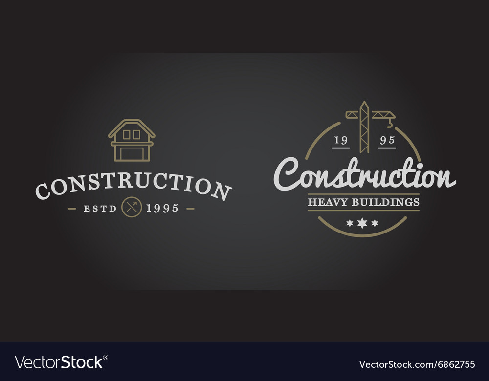 Set of construction building icons home and repair