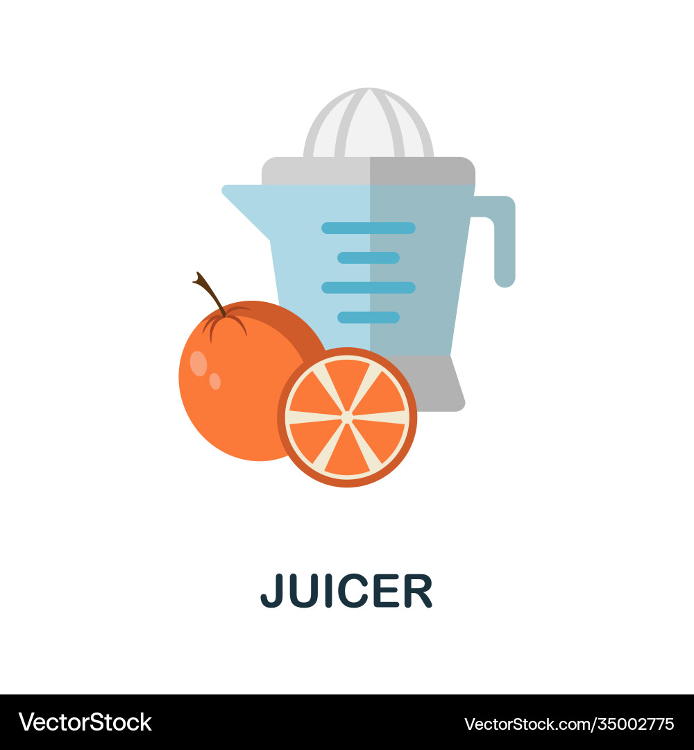 Juicer icon simple element from kitchen Royalty Free Vector