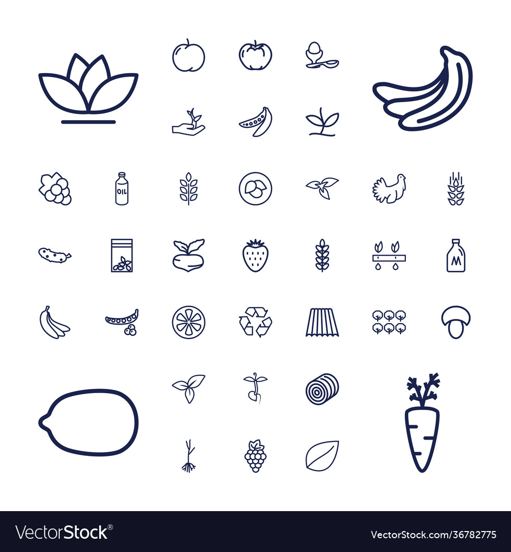 Organic icons