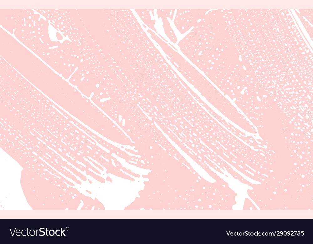 Grunge texture distress pink rough trace fresh b Vector Image