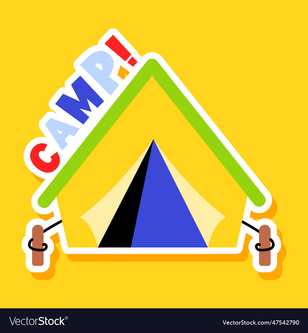 Camp Royalty Free Vector Image - VectorStock