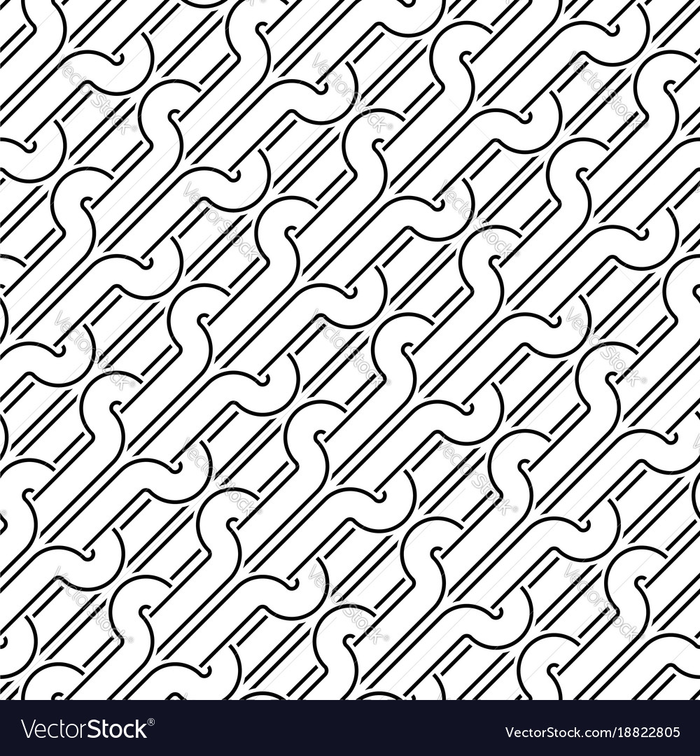 Design seamless monochrome pattern Royalty Free Vector Image