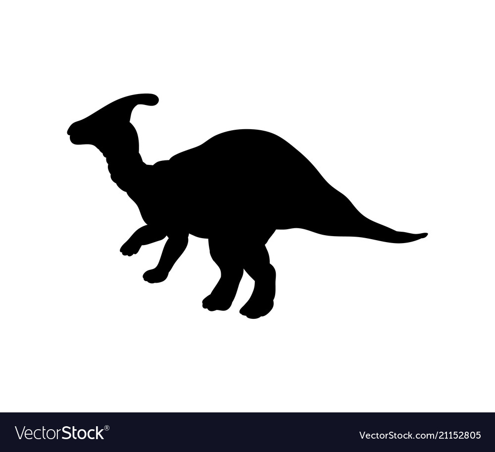 Parasaurolophus Dinosaur Svg Files Cricut Silhouette Clip Art Vector ...