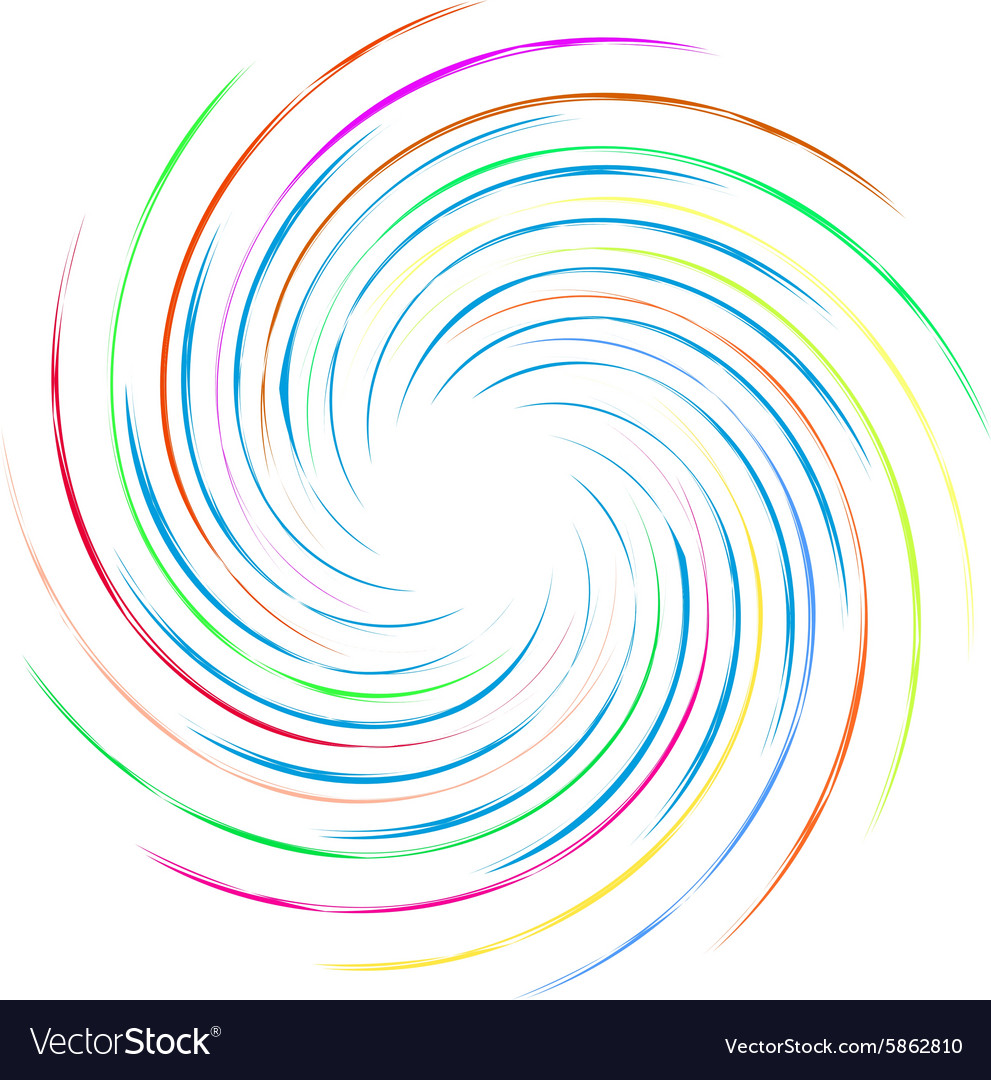 Background in round shape Royalty Free Vector Image