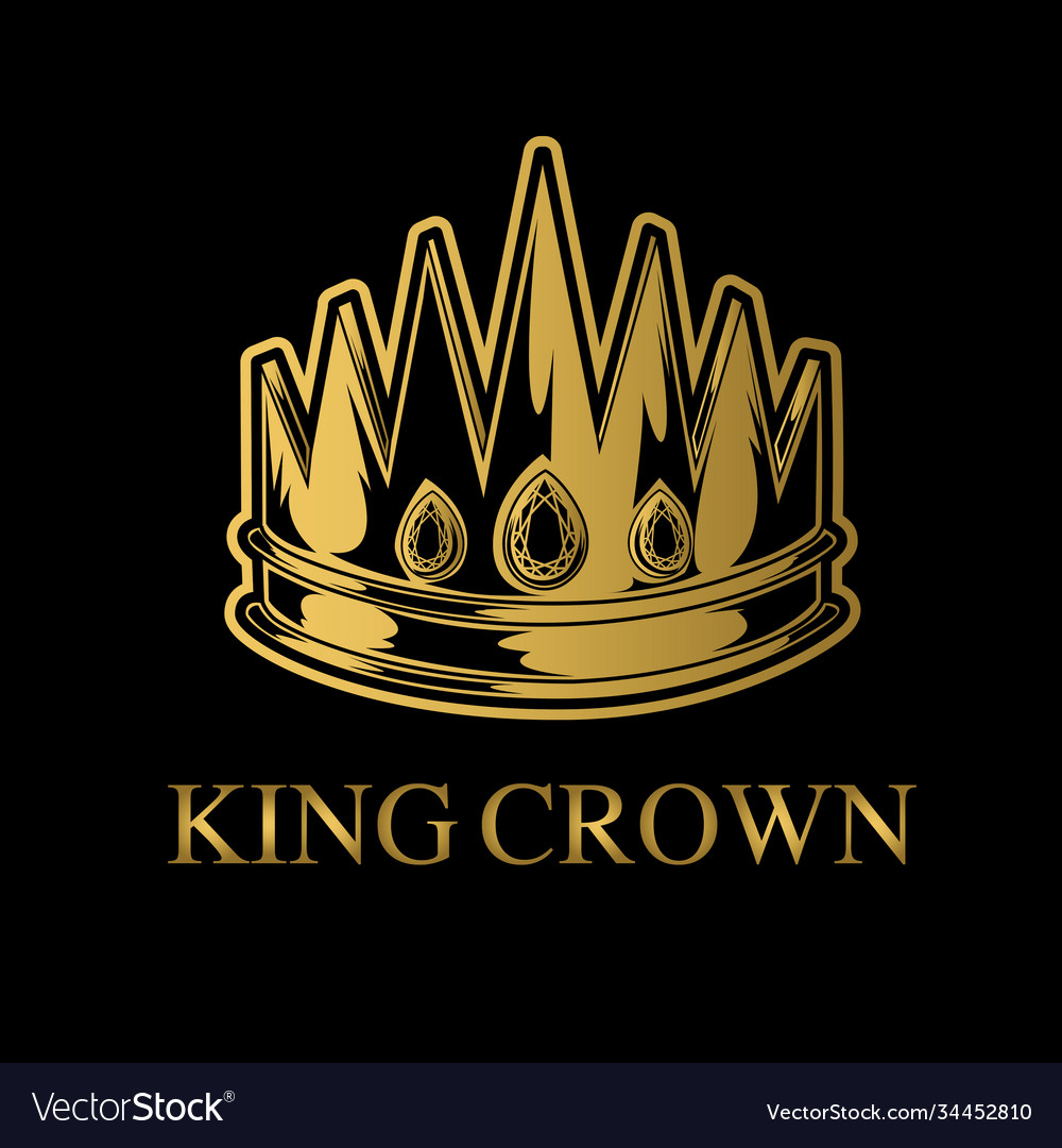 Crown king and queen royal princess Royalty Free Vector