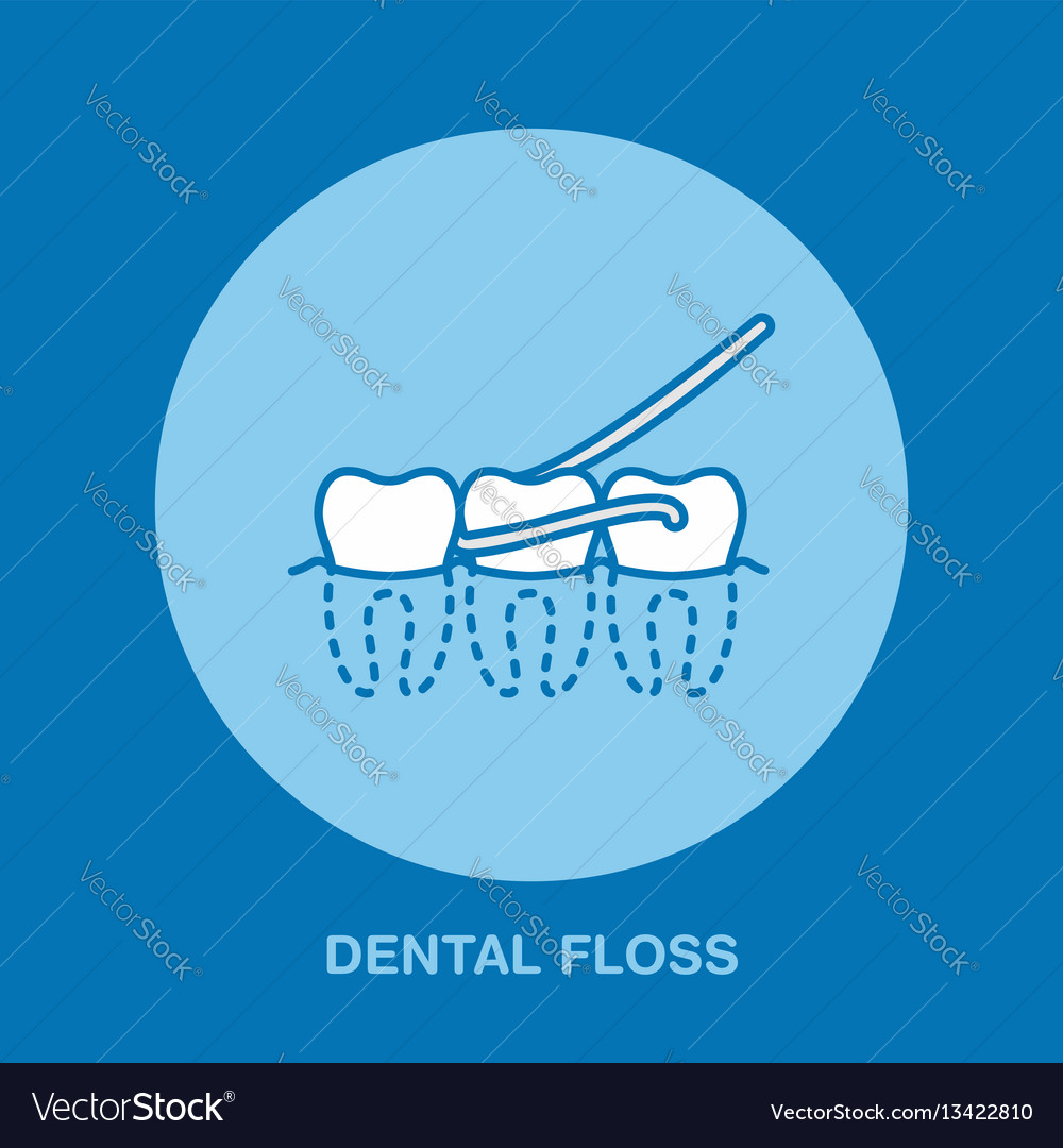 Tooth hygiene dentist orthodontics line icon