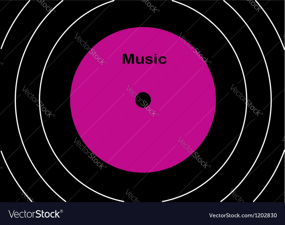 Audiodisk Royalty Free Vector Image - VectorStock