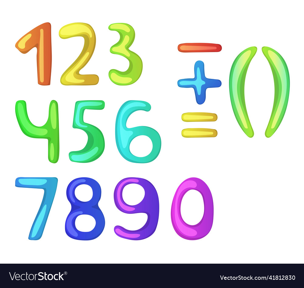 Cartoon math Royalty Free Vector Image - VectorStock