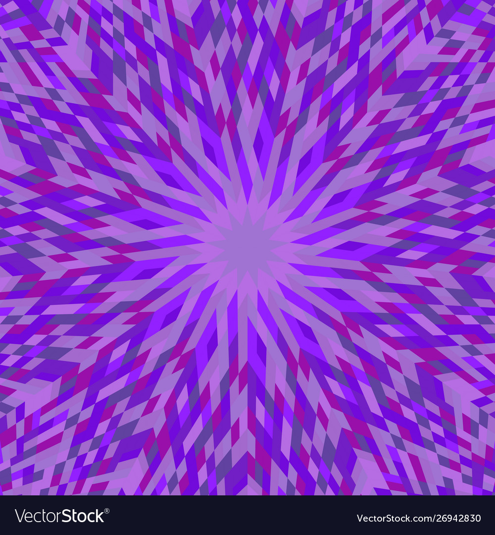 Geometrical Dynamic Abstract Hypnotic Radial Vector Image