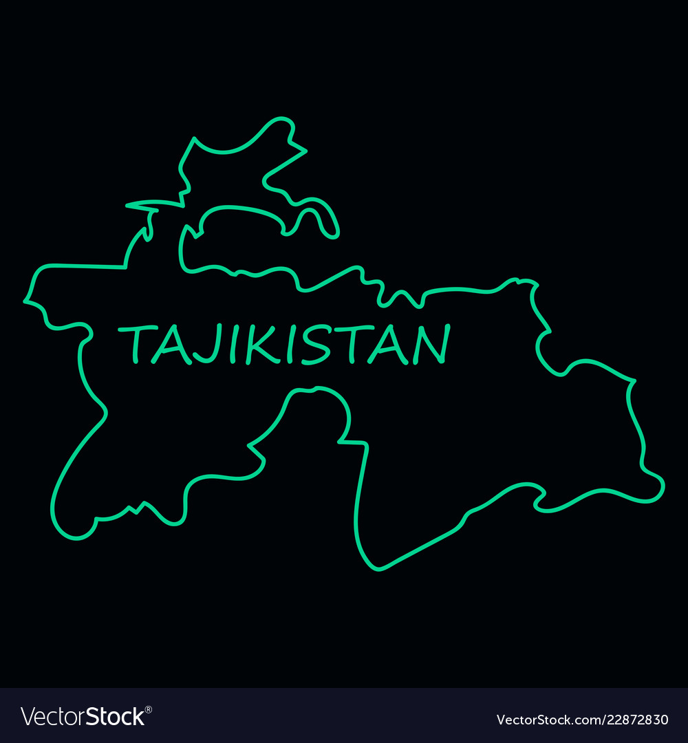 Tajikistan map