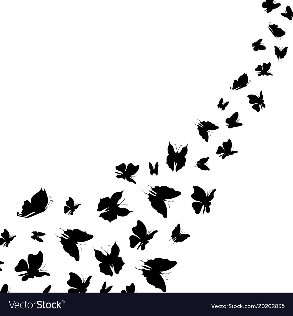 Free Free 291 Flying Butterfly Silhouette Svg SVG PNG EPS DXF File