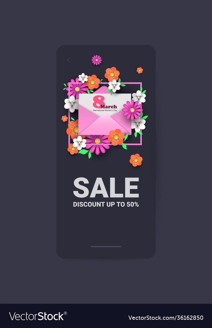 Womens day 8 march holiday celebration sale banner