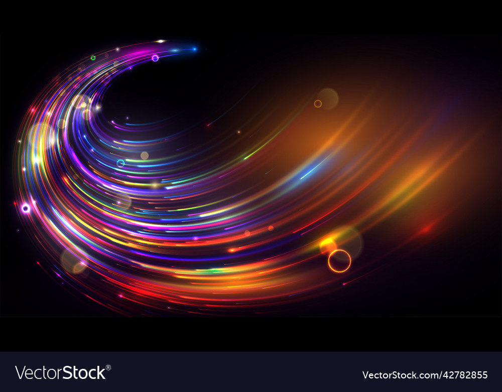 Abstract glowing background Royalty Free Vector Image