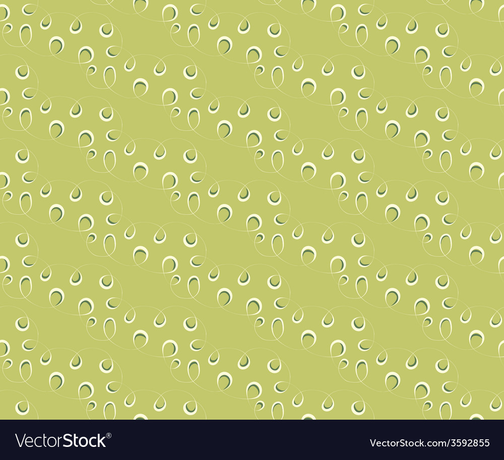 Seamless background lace on a green