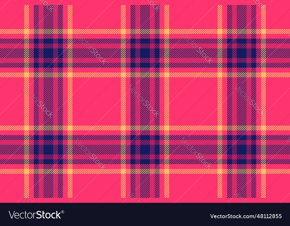 Tartan check texture of pattern seamless Vector Image