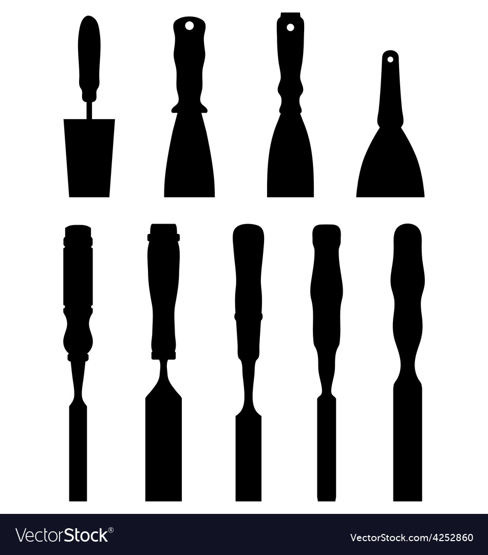 Chisels Royalty Free Vector Image - VectorStock