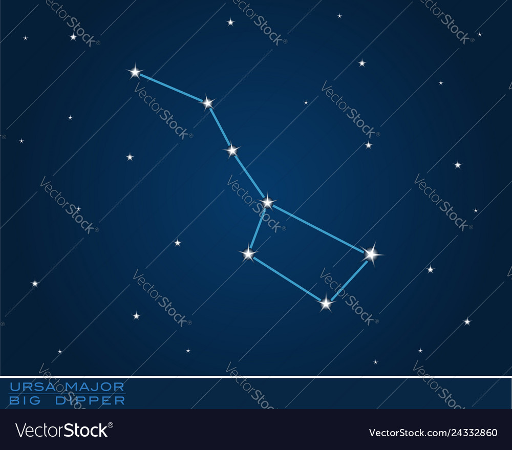 Ursa major Royalty Free Vector Image - VectorStock