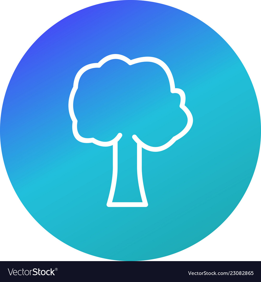 Tree icon Royalty Free Vector Image - VectorStock