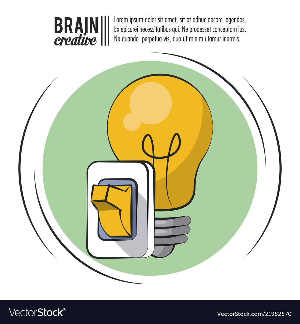 Brain creative poster