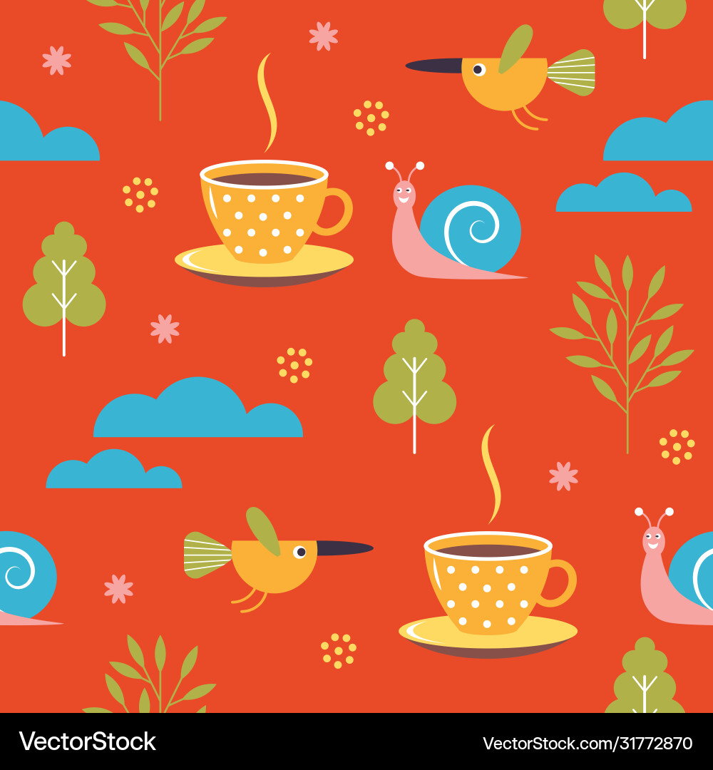 Seamless pattern Royalty Free Vector Image - VectorStock