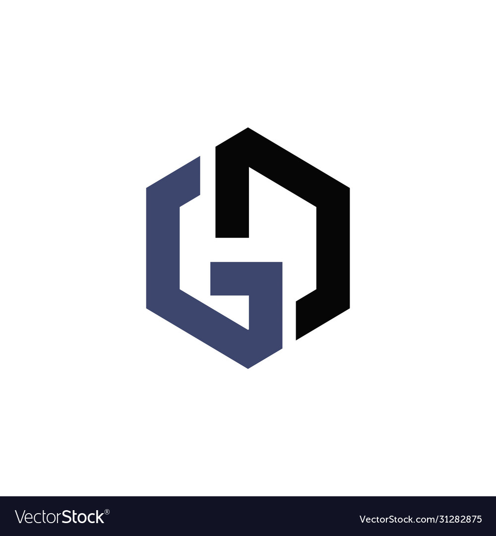 Initial letter gd or dg logo design template